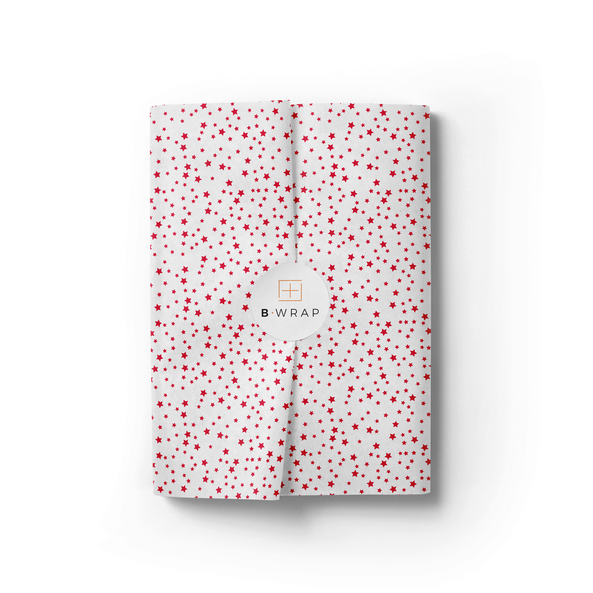 Stars Tissue Paper Red