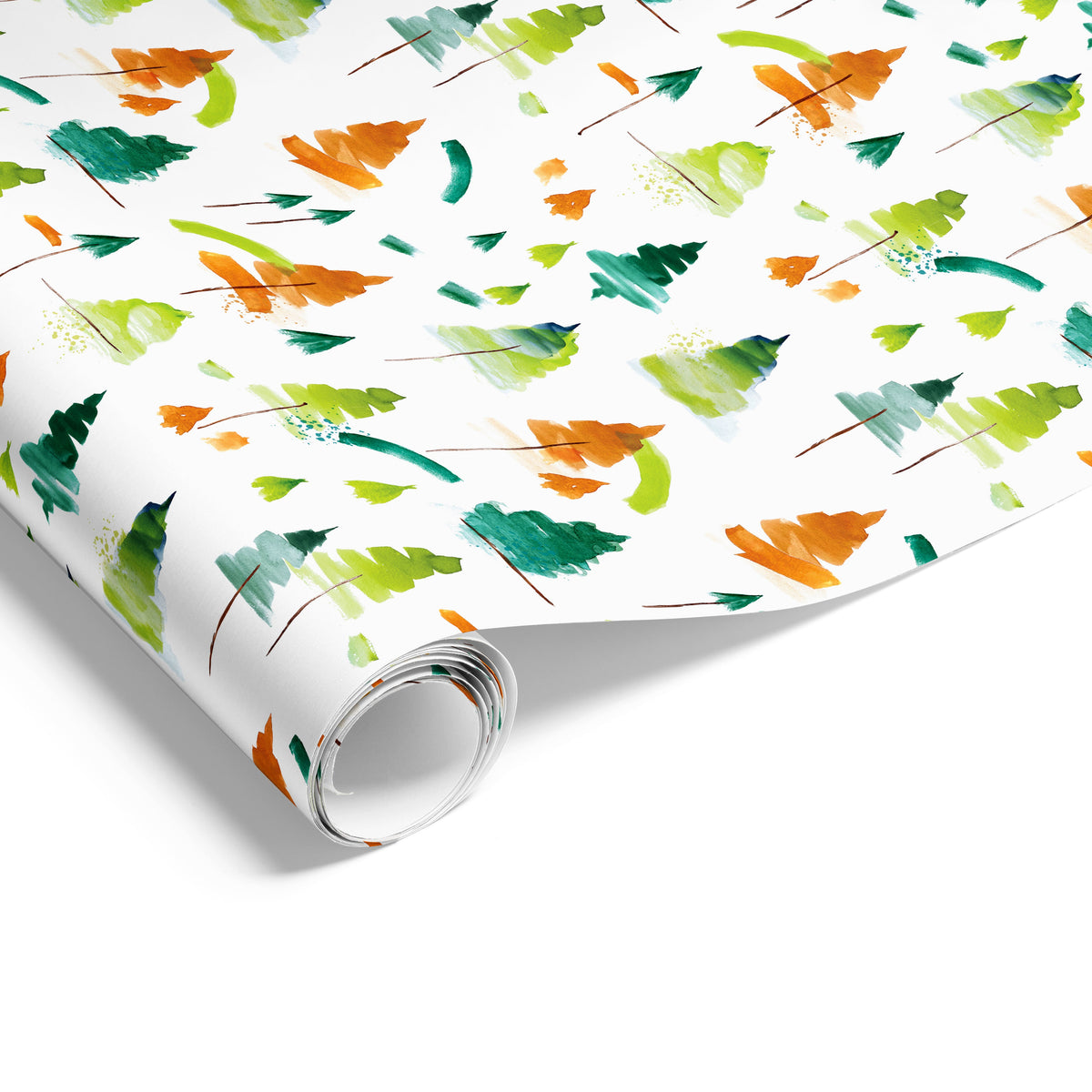 Xmas Abstract Trees Wrap