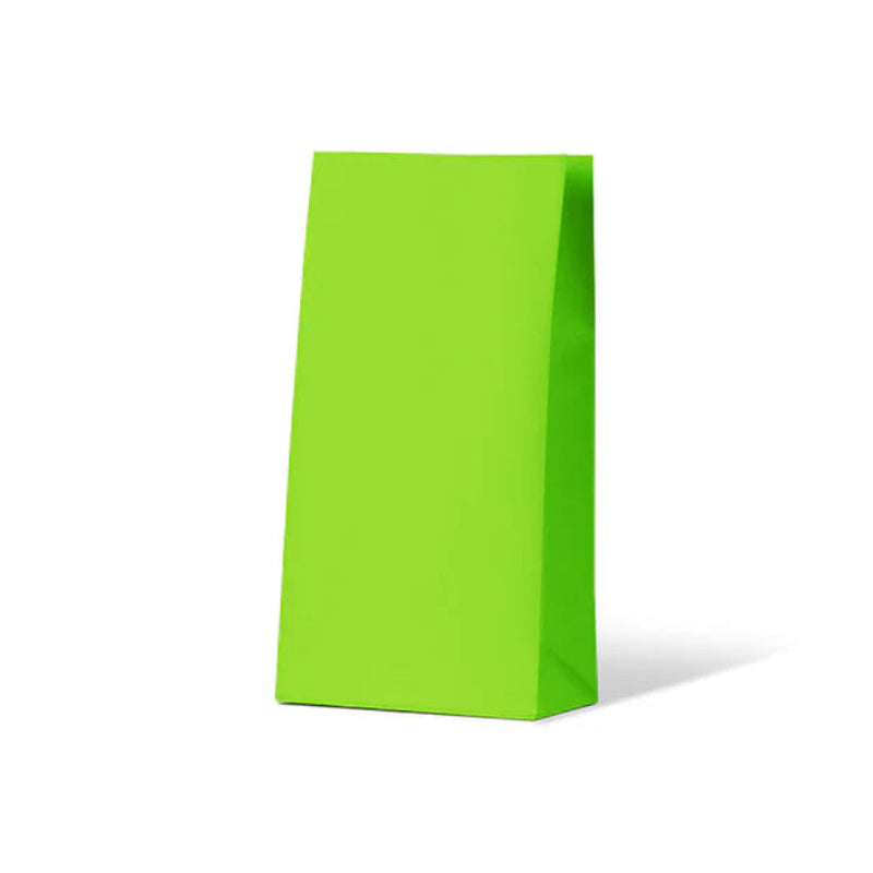 Loud Lime Medium Coloured Gift Paper Bag