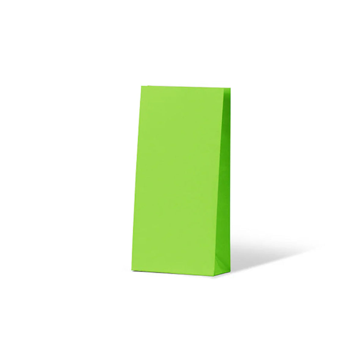 Loud Lime Coloured Gift Paper Bag