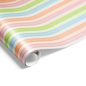 Merry Stripes Wrap Pastel