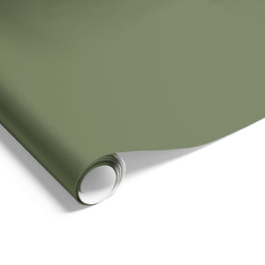 60cm Matte Wrap Earth Green
