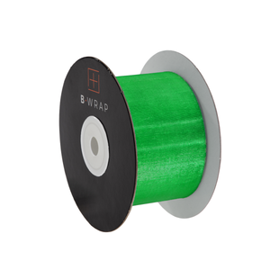 Cut Edge Organza 50mm X 50mtrs Emerald