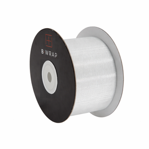 Cut Edge Organza 50mm X 50mtrs White