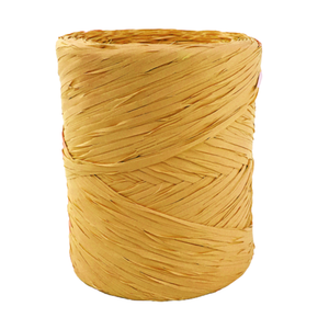 Poly Raffia 5mm X 200mtrs Mustard