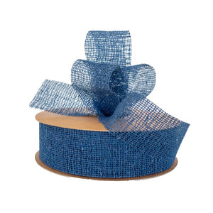 Cotton Raw Mesh 40mm X 20m Navy