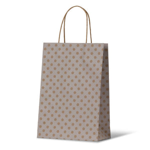 White Spot Kraft Junior Paper Bag
